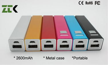 De universele Bank 2600mah van de Lippenstift Minimacht voor Mobiele Telefoon/Ipod