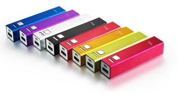 De universele Bank 2600mah van de Lippenstift Minimacht voor Mobiele Telefoon/Ipod