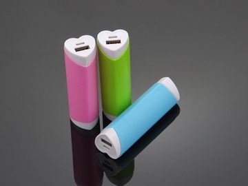 Van de Lippenstiftusb van de hartvorm Draagbare de Machtsbank voor Kleurrijke Iphone/Ipod,