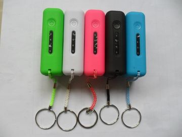 2600mAh Draagbare de Machtsbank van USB met LEIDEN Licht, Rood/Roze/Groen