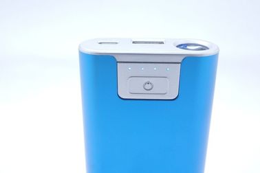 Digitale Draagbare de Machtsbank 6600mAh van USB van het Camerametaal met LEIDENE Toorts
