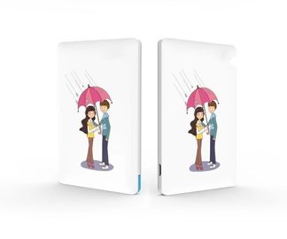 Draagbare Slanke Li-Ionenmachtsbank 4000mAh voor Mobiele Witte Telefoon/Ipad,