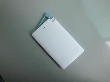 Draagbare Slanke Li-Ionenmachtsbank 4000mAh voor Mobiele Witte Telefoon/Ipad,