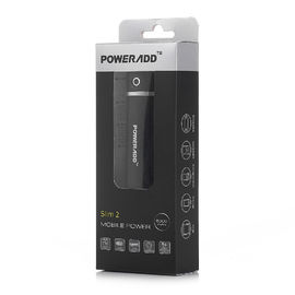 Ronde de Machtsbank 5000mAh van Buis Dunne USB voor Samsung Galaxys5 LG G3