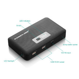 De mobiele Aanzet van de de Autosprong van de Batterij Reservelader 7800MAH met LEIDEN flitslicht