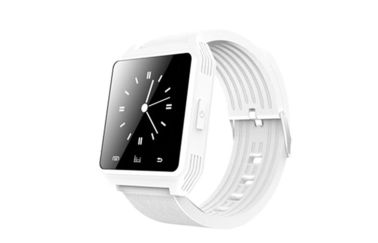 Het toevallige Witte Slimme Polshorloge van Cellphone Bluetooth met Afstandsbedieningbeeld