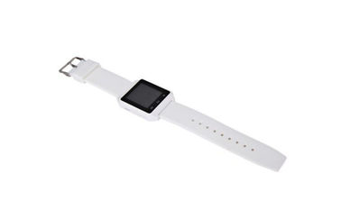 Het toevallige Witte Slimme Polshorloge van Cellphone Bluetooth met Afstandsbedieningbeeld