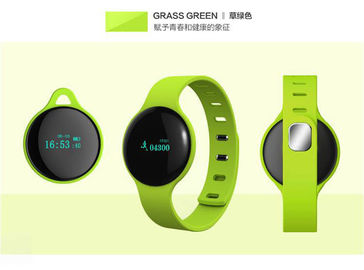 De Sportenfitness van siliconesporten Slim Armband/Gezond de Pedometerhorloge van Bluetooth