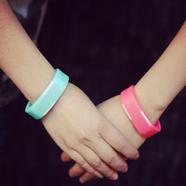 Aangepast Gelei LEIDEN Digitaal Armbandhorloge 3atm met Rood licht voor Paarminnaar