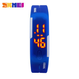 Kleine LEIDEN Digitaal Polshorloge Gr Backlight met de Band van Softable Pu