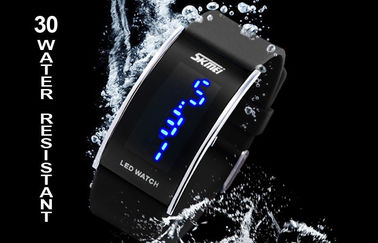 Unisex- LEIDEN Digitaal Polshorloge, Water Bestand Elektronisch Horloge