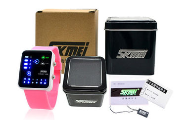 Dameshockproof LED Digitaal Polshorloge, Antimagnetic Binair Horloge