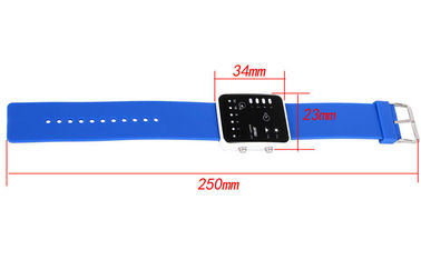 Dameshockproof LED Digitaal Polshorloge, Antimagnetic Binair Horloge