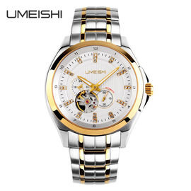Van het de Riemhorloge van het machine de Automatische Metaal van de de Mensen Slimme Luxe Structuur van het Skeletvisiable
