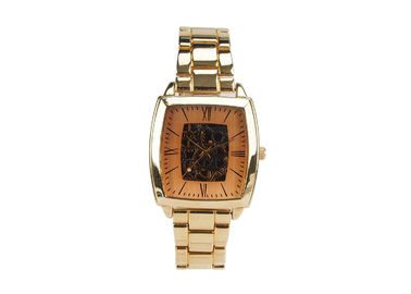 Het Unisex-Horloge van de het Metaalriem van de het Kwarts Analoge Vertoning van Vogue met Roestvrij staalgeval
