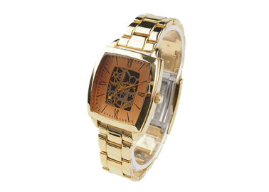 Het Unisex-Horloge van de het Metaalriem van de het Kwarts Analoge Vertoning van Vogue met Roestvrij staalgeval