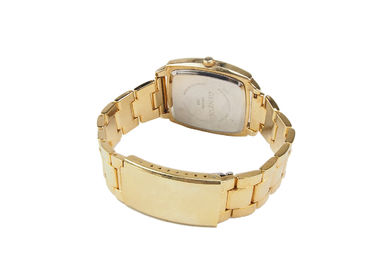 Het Unisex-Horloge van de het Metaalriem van de het Kwarts Analoge Vertoning van Vogue met Roestvrij staalgeval