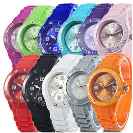 Promotie van de Riemhorloges van het Douane Unisex-Silicone Armband 43mm met Adjudable-Riem