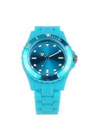 Horloges van het chronograaf de Multifunctionele Digitale Plastic Kwarts voor het Heldere Blauw van Teenages
