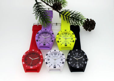 39MM x het Kwartshorloge van de 39 MM. Tienerjapan Beweging met Siliconeriem