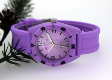 39MM x het Kwartshorloge van de 39 MM. Tienerjapan Beweging met Siliconeriem