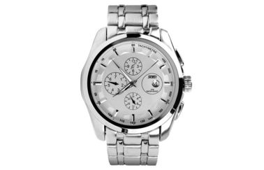 Het Horloge van het het Roestvrije staalkwarts van mensen