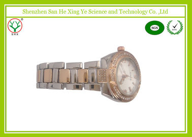 Horloge van het de Bewegingskwarts van manier het Zilveren Japan, Roestvrij staalpolshorloges