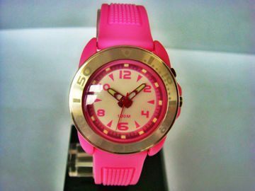 De Vrouwen Analoog Horloge van het roestvrij staalkwarts/100M Water Bestand Horloges
