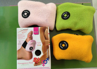Elektrisch koraal farbic Wapen en been massager mini trillende voet massager