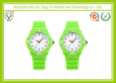 Kleurrijke het Siliconeband van het Beeldverhaal Waterdichte Digitale Horloge voor Kinderen