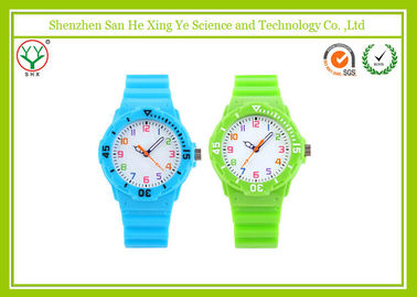 Kleurrijke het Siliconeband van het Beeldverhaal Waterdichte Digitale Horloge voor Kinderen