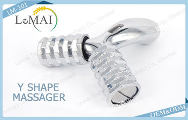 Duurzaam Schoonheidslichaam Massager met Zonnefunctie, y-Vormige Gezichtsmassager