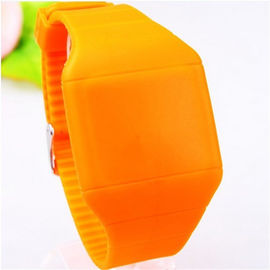 Van digitale LEIDENE het Horloge van de het Siliconemanchet Aanrakingssporten Waterdicht voor Kinderen