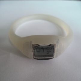 Van het de Giftsilicone van douanekerstmis de Sportenhorloge met Pedometer