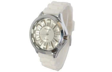 Daisy 3D van de het Horloge Analoge Vertoning van het Wijzerplaat Volwassen Silicone Anti de Schokhorloges