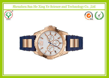 Het unisex- Leuke Horloge van de Siliconemanchet, de Toevallige Horloges van het Sportkwarts