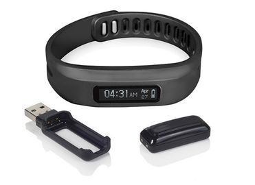 Van de Drijversbluetooth van de pedometerslaap het Horlogearmband met Siliciummanchet