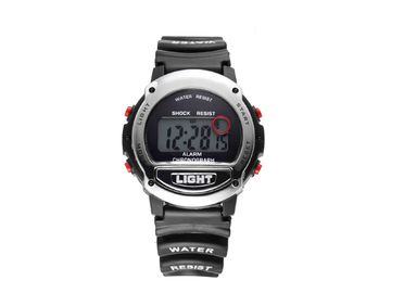 30M water Bestand Multifunctionele Digitale Horloges voor Kinderen, Zwart ABS Geval