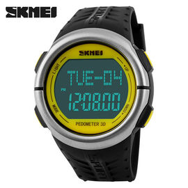 Horloge van de het Tariefsport van het roestvrij staal het Achterhart de Waterdichte Beweging van Japan/van China