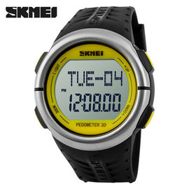 Horloge van de het Tariefsport van het roestvrij staal het Achterhart de Waterdichte Beweging van Japan/van China